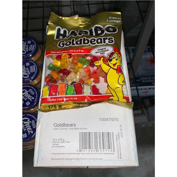 CASE LOT - Haribo Goldbears Gummy Candy 12 x 175g