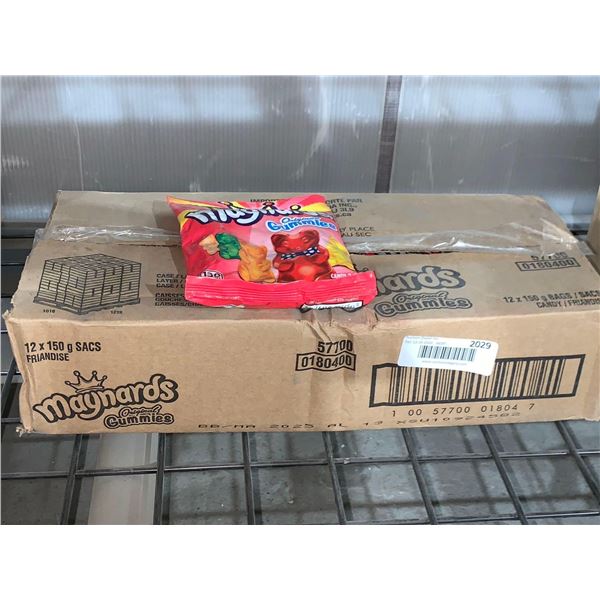 CASE LOT - Maynards Original Gummies Candy 12 x 150g