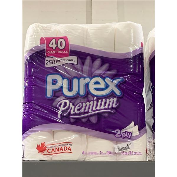 CASE LOT - Purex Premium 2 Ply 40 Giant Rolls