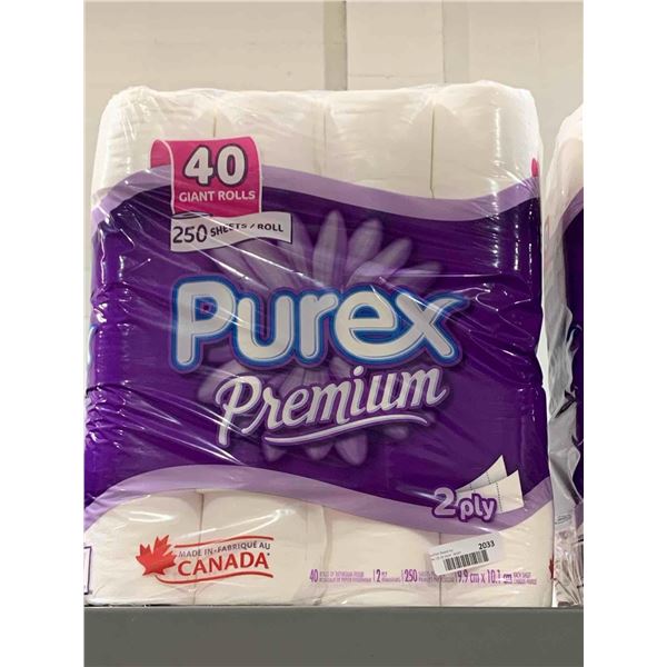 CASE LOT - Purex Premium 2 Ply 40 Giant Rolls