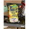 Image 3 : CASE LOT - GoGo Quinoa Organic Vegan White Cheddar Puffs 9 x 113g