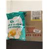 Image 1 : CASE LOT - Circle K Salt & Vinegar Potatoe Chips 180g x 8