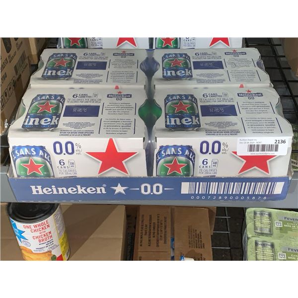 CASE LOT - Heineken 0.0% Beer 24 x 330ml