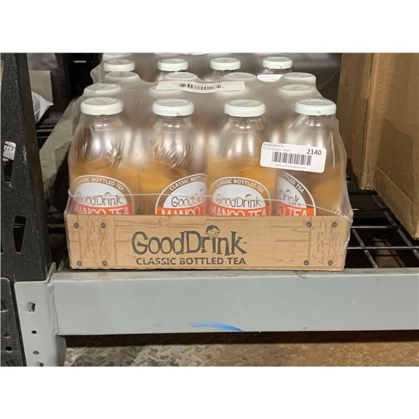 CASE LOT - Good Drink Classic Bottled Tea Mango 12 x 473ml