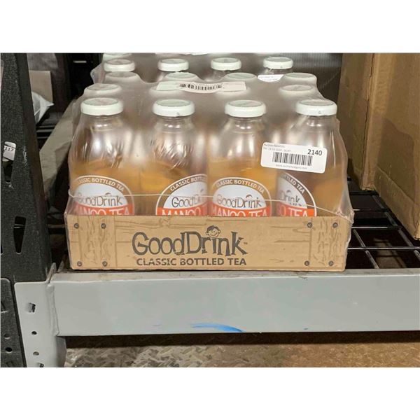 CASE LOT - Good Drink Classic Bottled Tea Mango 12 x 473ml