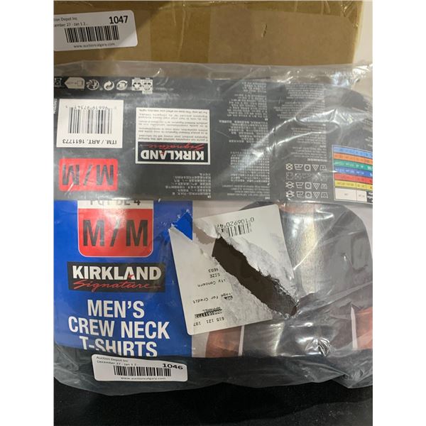 Kirkland Men's Crew Neck T-shirts (M) 4pk