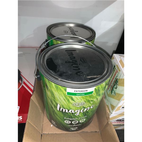 Coop Imagine Exterior Semi-Gloss Acrylic Exterior Latex Paint 2x3.78L