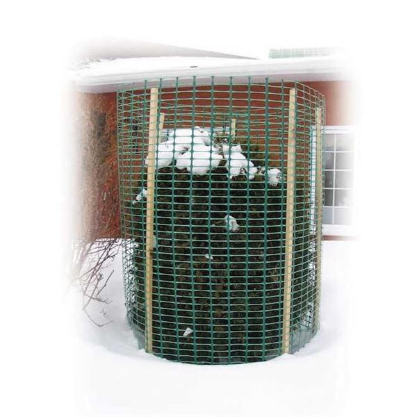 DH Line Green Plastic Snow Fence 40" x 49'