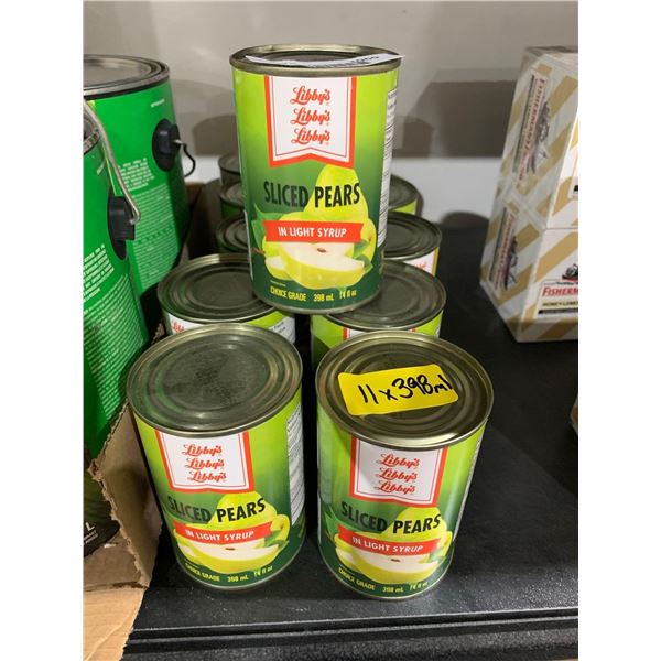 Sliced Pears in Light Syrup (11 x 398ml)