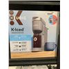 Image 1 : Keurig K-iced Single Serve Coffee Maker, hot/cold, 3 cup sizes, 1.24L Reservoir- Ice Grey