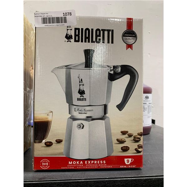 Bialetti Espresso Maker (9cup)