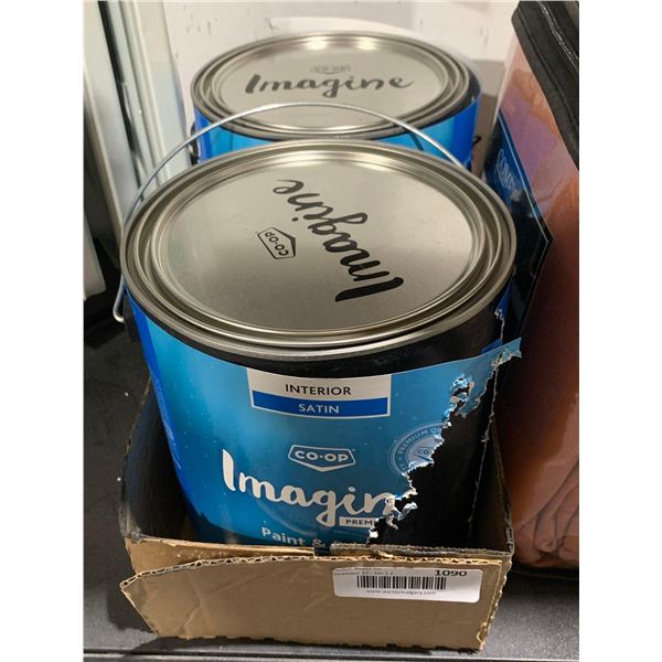 Coop Imagine Interior Semi-Gloss Paint & Primer 2x3.78LPremium