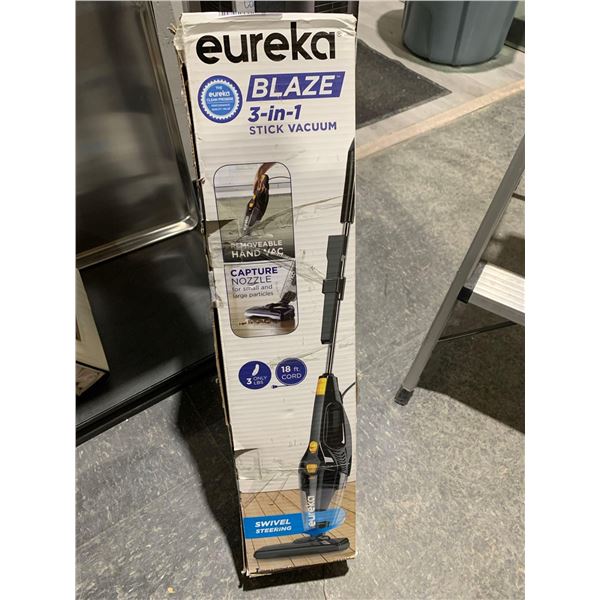 Eureka Blaze 3-in-1 Stick Vacuum with Swivel Steering