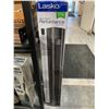 Image 1 : Lasko Space-saving Performance Tower Fan with 7hr Timer