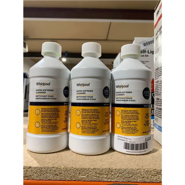 Whirlpool Water Softener Cleanser (3 x 470ml)