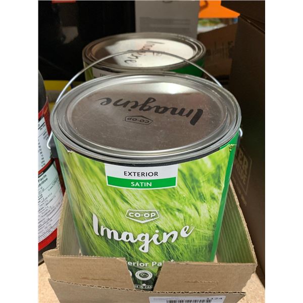 Coop Imagine Exterior Semi-Gloss Acrylic Exterior Latex Paint 2x3.78L