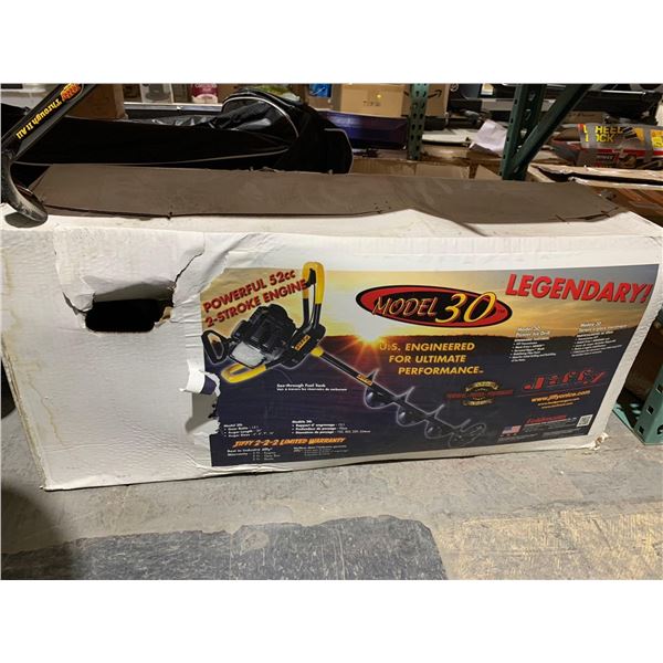 Model 30 Power Ice Drill, 52CC, 2-stroke Engine