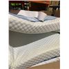 Image 3 : Queen Size 2" Memory Foam Bed Topper with Protective Cover