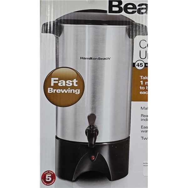 Hamilton Beach Fast Brewing Coffee Urn (15-45 cups)