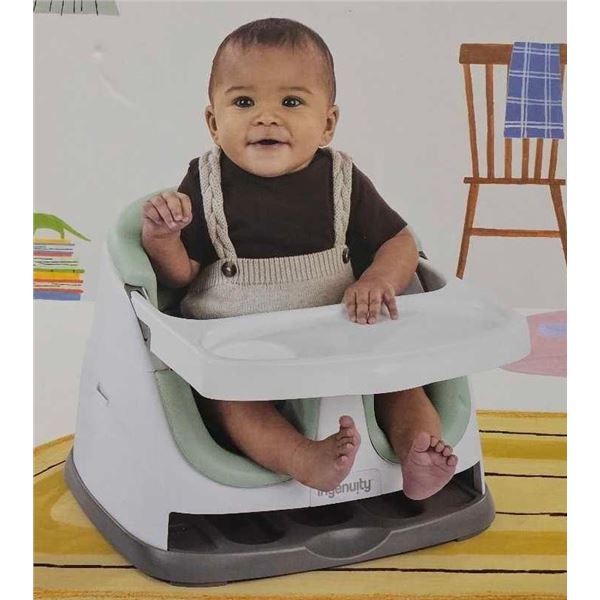 Ingenuity Mist Baby Base 2-in-1 Booster Seat (6m-3y)