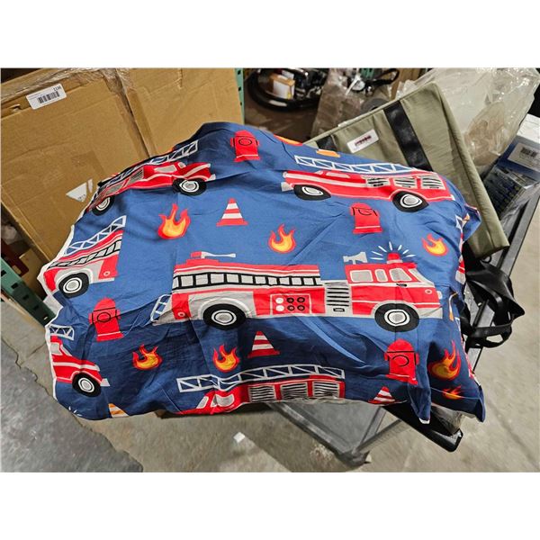 Cartoon Car Graphic Childrens Comforter