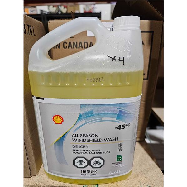 All Season Windshield Washer Fluid (4 x 3.78L)