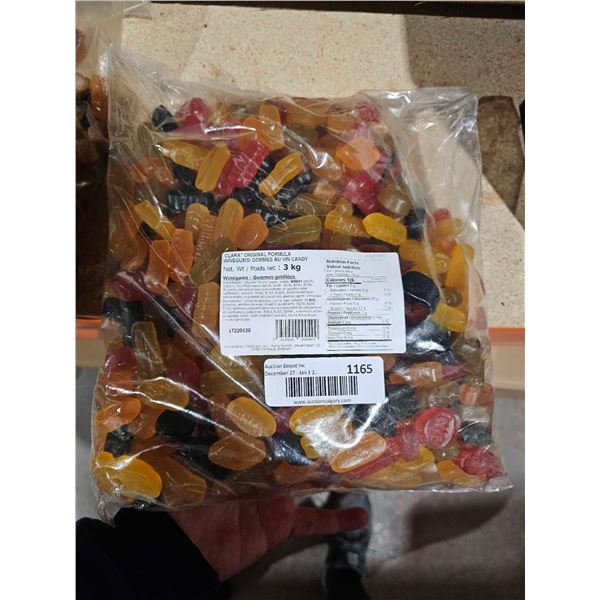 Clara Original Formula Winegums 3kg