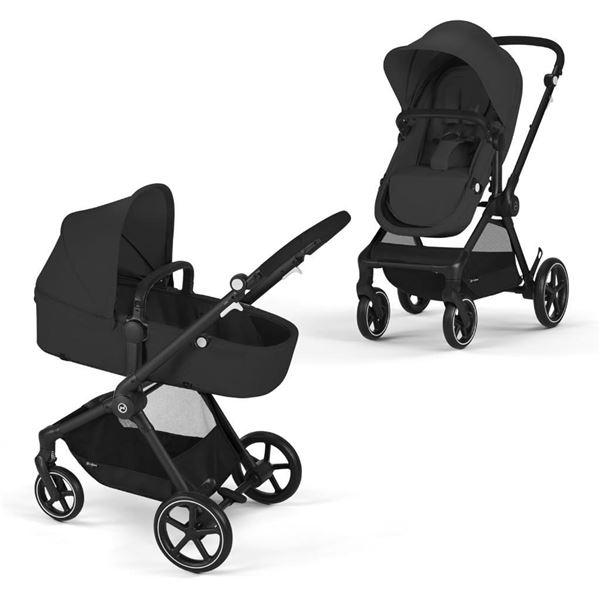 Cybex EOS Multi-Purpose Stroller - Converts from Carriage Mode to Reversible Toddler Seat in Seconds