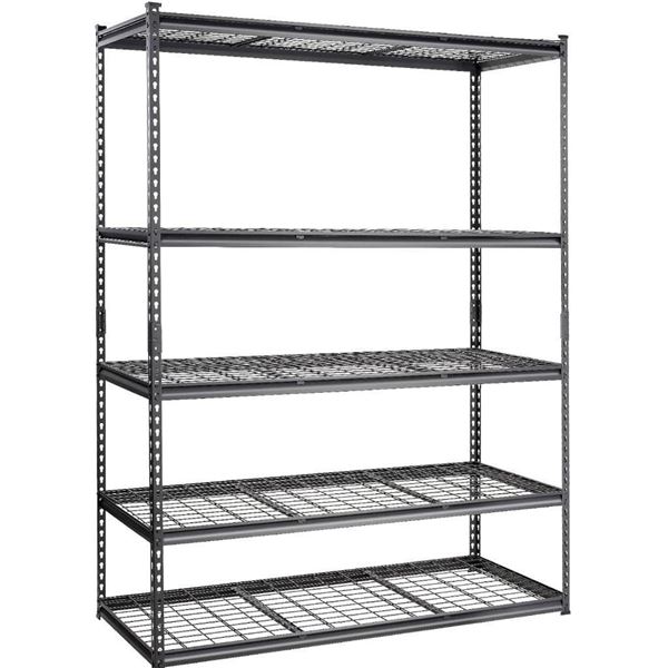 VEVOR Storage Shelving Unit, 5-Tier Adjustable,  Wire Rack,  12x30x60 Inch