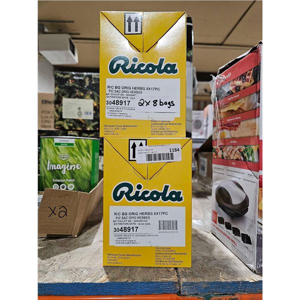 Ricola Original Herbs Lozenges (8 x 17pc)