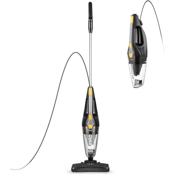 Eureka Home Lightweight Stick Vacuum Cleaner, Powerful Suction Corded Multi-Surfaces, 3-in-1 Handhel