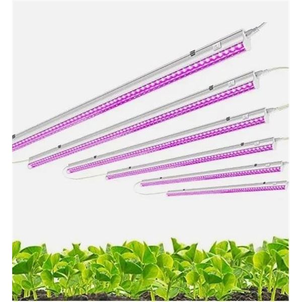 Monios-L T5 Grow Lights 4ft LED Plant Grow Light 120W 6 x 20W LED Grow Light .