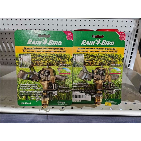 Rain Bird Brass Deluxe Impact Sprinkler (2ct)