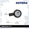 Image 1 : Sotera 850 1" 2-20 GPM Digital Chemical Transfer Meter w/Air Sensor