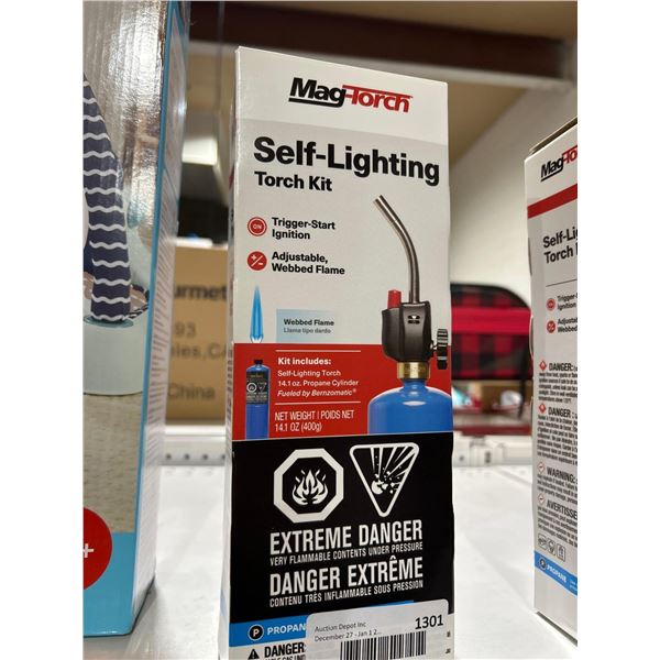 MagTorch Self-Lighting Torch Kit, trigger-start ignition