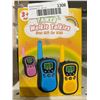 Image 1 : Talker Walkie Talkies 3pk Kids Set, 3mile range, 99 privacy codes, hands free mode and more!