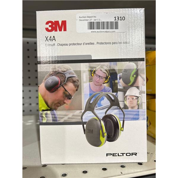 3M PELTOR X4 Ear Muffs Replacement Cushions and Liners Designed Only for PELTOR X4 Series Over-the-H
