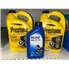Image 1 : Prestone Antifreeze & Coolant (2 x 3.78L) Mobil Automatic Transmission Fluid (1L)