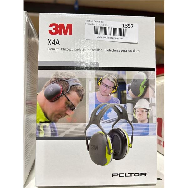 3M PELTOR X4 Ear Muffs Replacement Cushions and Liners Designed Only for PELTOR X4 Series Over-the-H