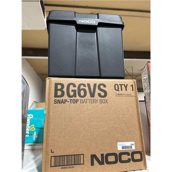 Noco BG6VS Snap-top Battery box