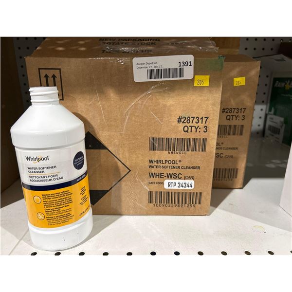 Whirlpool Water Softener Cleanser (470ml x 3)