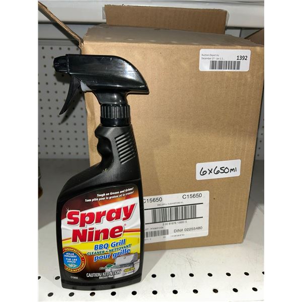 Spray Nine BBQ Grill Cleaner (6 x 650ml)