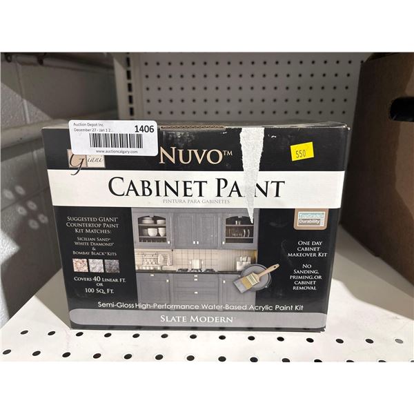 Nuvo Cabinet Paint Kit - Slate Modern