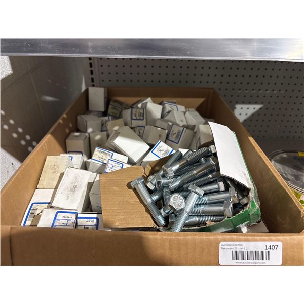 Lot of Hex Bolts and Miscellaneous Parts