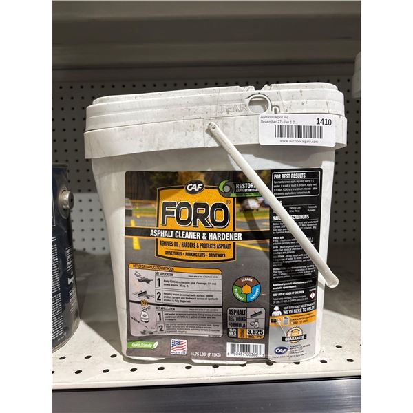 CAF Foro Asphalt Cleaner & Hardener (7.15kg) 15.75lbs