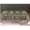 Image 1 : Golden Harvest 1L Glass Jars with Standard Mouth (12 x 1L)