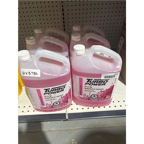 Turbo PowerWindshield Washer Fluid (4 x 3.78L) for 0 degrees