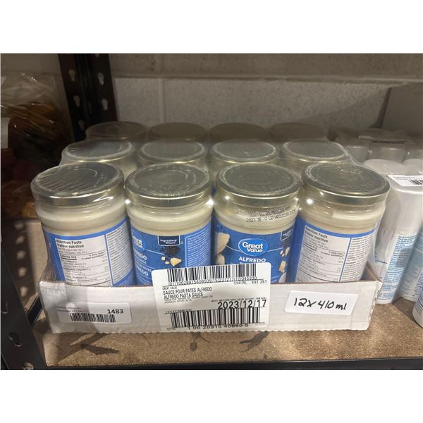 Great Value Alfredo Sauce (12 x 410ml)