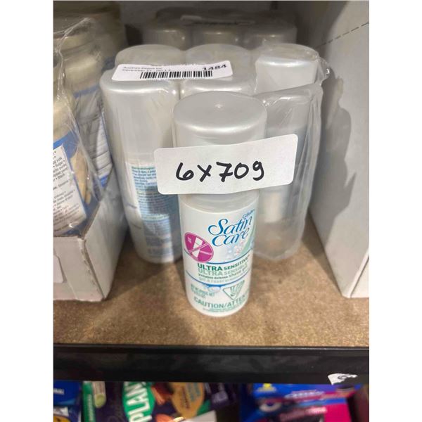Gillette Satin Care Ultra Sensitive Shave Gel (6 x 70g)