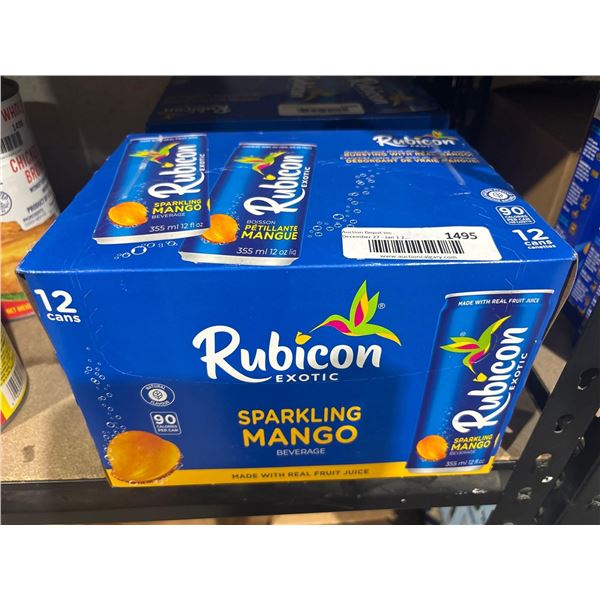 Rubicon Exotic Sparkling Mango Beverage (12 x 355ml)